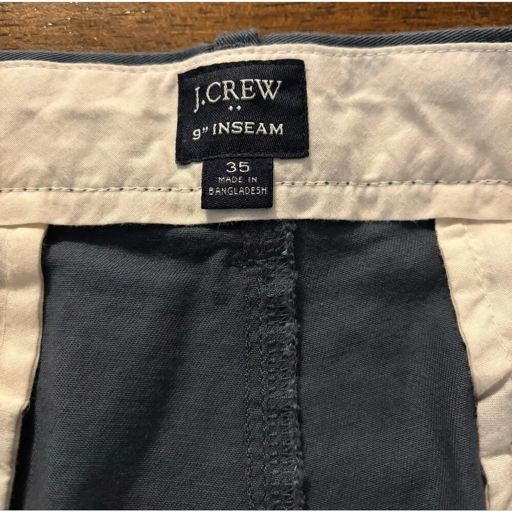 J Crew Men’s 35 Shorts Flex Cotton Chino 9